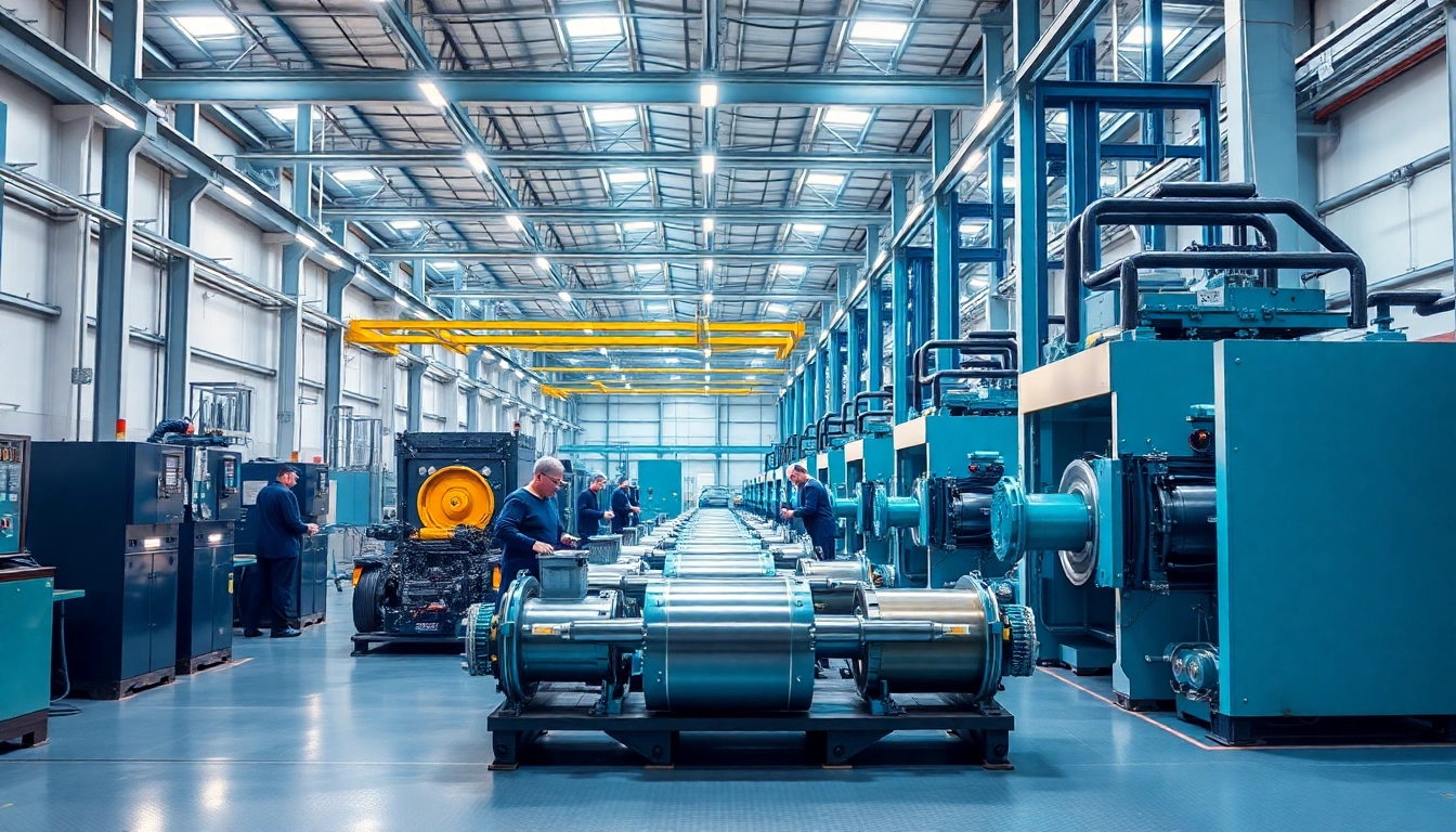 Ecoating West Midlands: Workers applying sustainable electrocoating in a modern facility.