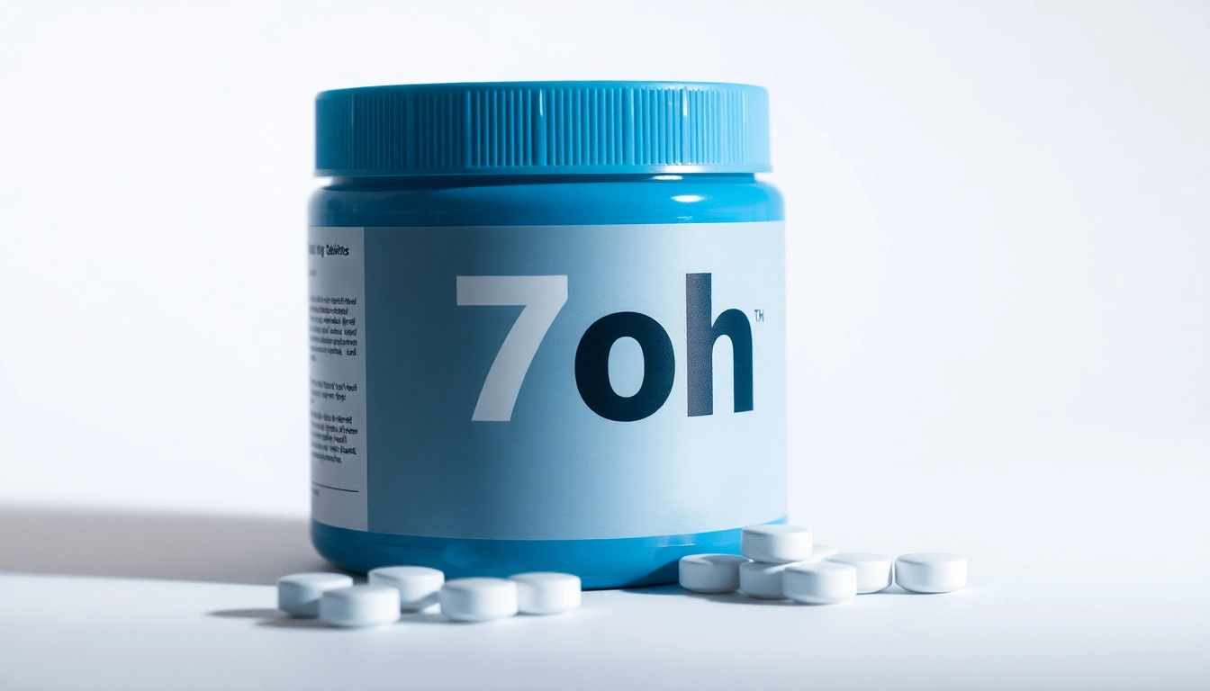 Showcase Bulk 7oh tablets emphasizing quality and reliable dosing in an appealing display.